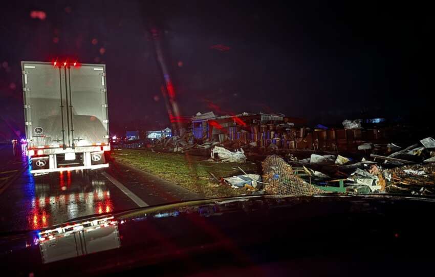 aftermath of logan county ohio tornado