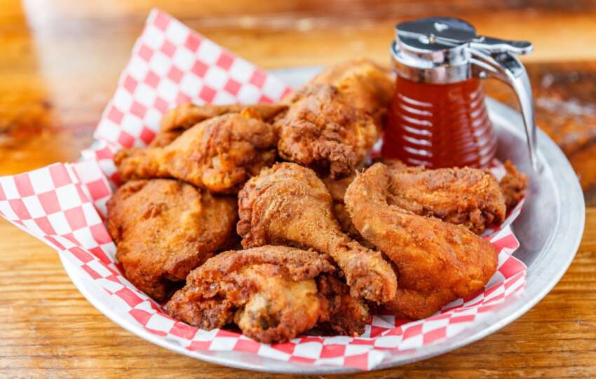 Fried chicken from the Eagle, Short North