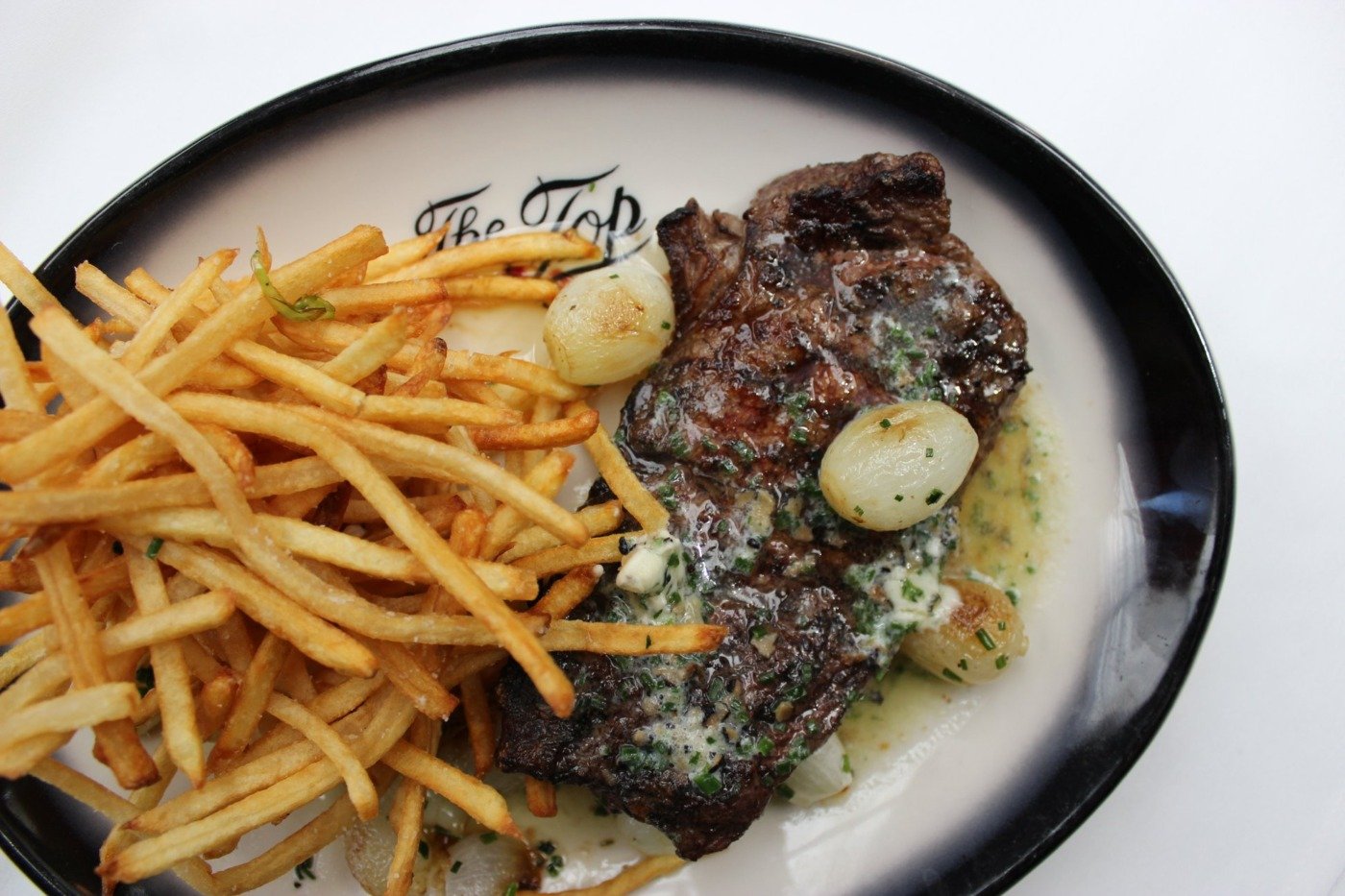 The Top Steak House steak frites