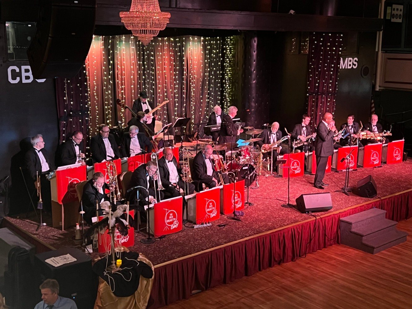 big band on stage